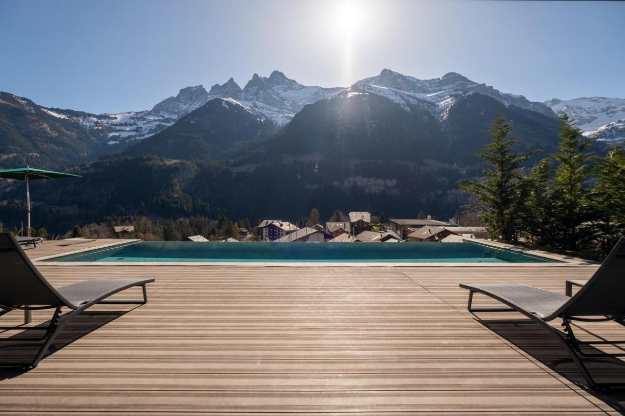 Hotel National Resort & Spa Champéry Eksteriør bilde